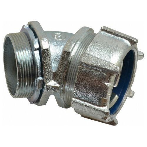 Main product image of 2" 45-Degree Non-Insulated Malleable Iron Liquid Tight Fitting, 5247