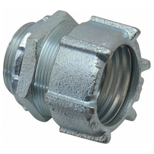 Main product image of 1-1/4" Malleable Iron Threadless Connector for Rigid/IMC Conduit, 8421