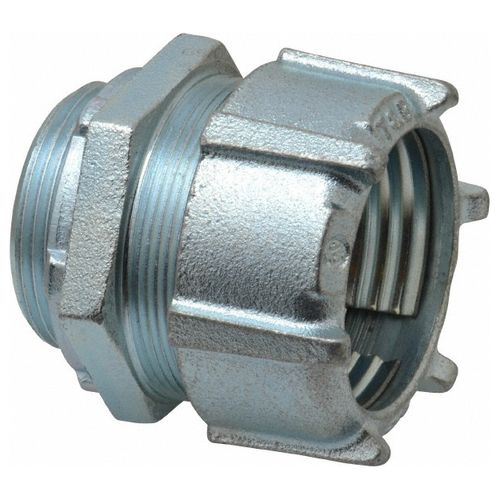 Main product image of 1-1/2" Malleable Iron Threadless Connector for Rigid/IMC Conduit, 8521