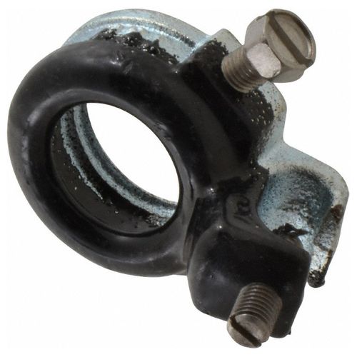 Main product image of 3/4" Malleable Iron Blackjack Grounding Bushing, Wire Range 14/4 for Rigid/IMC Conduit, BG075-14-4