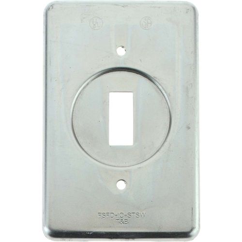 Main product image of 1 Gang Device Box Cover, Sheet Steel, Single Switch, DS32-TB