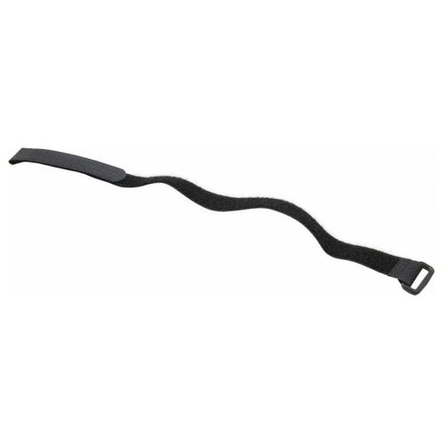 Main product image of 18" Long, Black, Nylon, Hook & Loop Strap Cable Ties (Pack of 10), FOL500-50-0