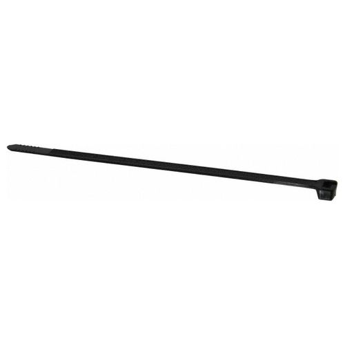 Main product image of 8" Long, Black, Nylon, Standard Cable Ties (Pack of 100), L-8-120-0-C