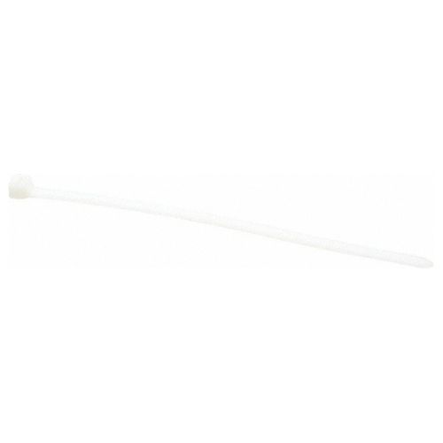 Main product image of 8" Long, Natural, Nylon, Standard Cable Ties (Pack of 100), L-8-120-9-C