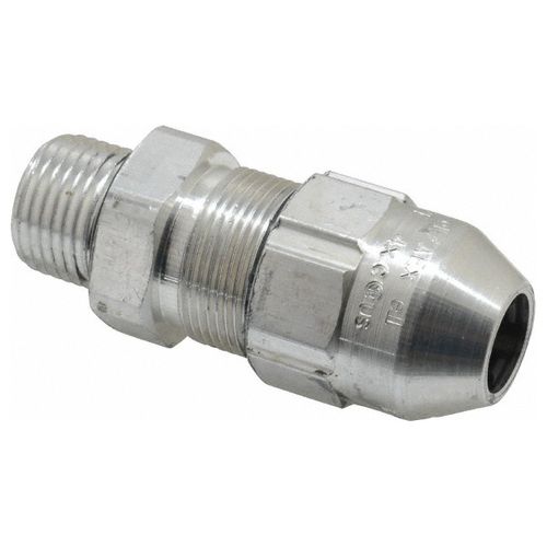 Main product image of 1/2" MPT Aluminum Tray/Cord Fitting, 0.250" to 0.400", TCF050-40AL
