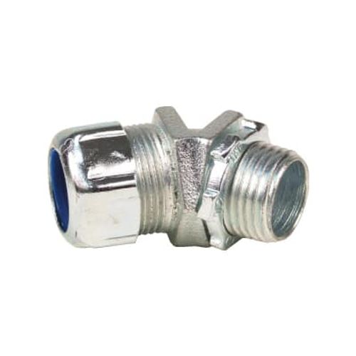 Main product image of 2-1/2" Malleable Iron 45-Degree Non-Insulated Liquidtight Conduit Fitting
