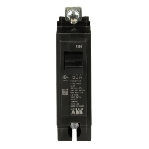Main product image of Q-Line THQB Series Single Pole Bolt-On Circuit Breaker (120/240V, 50A)