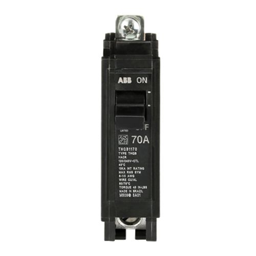 Main product image of Q-Line THQB Series Single Pole Bolt-On Circuit Breaker (120/240V, 70A)