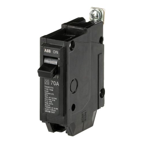 Main product image of Q-Line THQB Series Single Pole Bolt-On Circuit Breaker (120/240V, 70A)