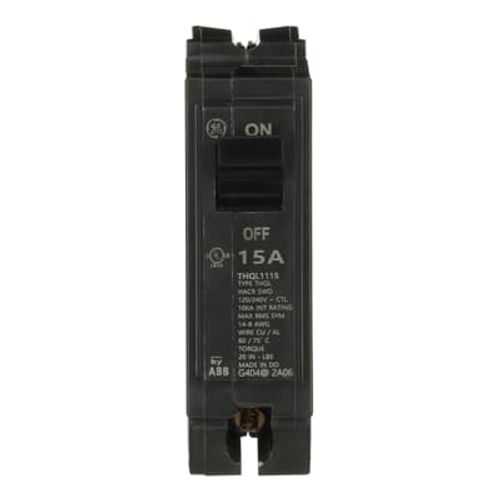 Main product image of Q-Line THQL Series Single Pole Plug-In Circuit Breaker (120/240V, 15A)