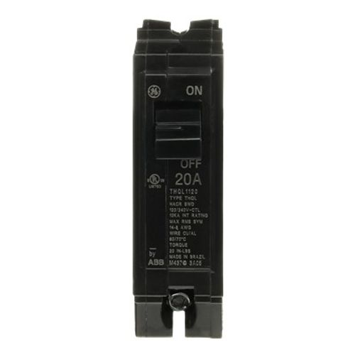 Main product image of Q-Line THQL Series Single Pole Plug-In Circuit Breaker (120/240V, 20A)