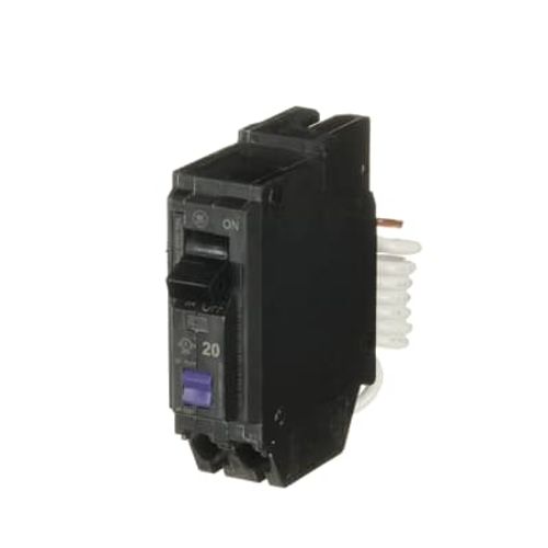 Main product image of Q-Line THQL Series Single Pole Plug-In Dual Function Circuit Breaker (120V, 20A)