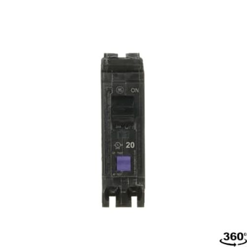 Main product image of Q-Line THQL Series Single Pole Plug-In Dual Function Circuit Breaker (120V, 20A)