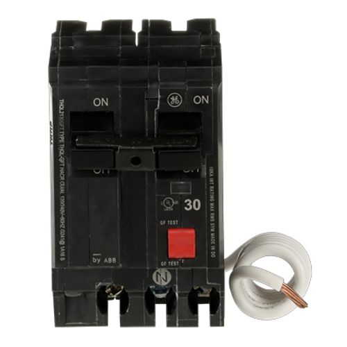 Main product image of Q-Line THQL Series GFCI 2 Pole Plug-In Circuit Breaker (120/240V, 30A)