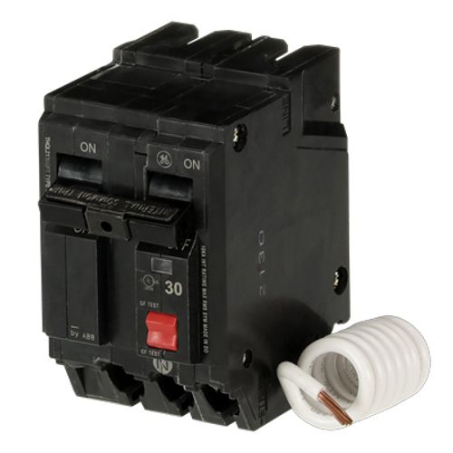 Main product image of Q-Line THQL Series GFCI 2 Pole Plug-In Circuit Breaker (120/240V, 30A)