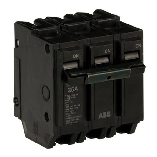 Main product image of Q-Line THQL Series 3 Pole Plug-In Circuit Breaker (240V, 25A)