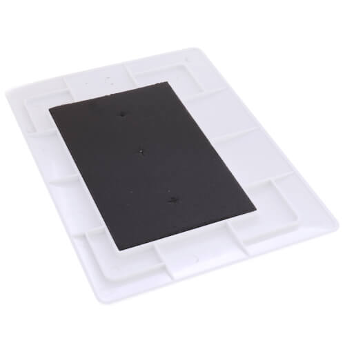 Main product image of Large Universal Insulated Thermostat Wall Plate