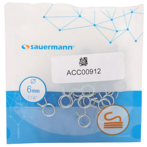 ACC00916 Sauermann ACC00916 1/4'' Double Wire Clamp for Braided