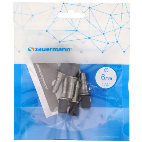 Main product image of 1/4" Self Sealing Drainage Fitting (Pack of 5)