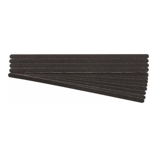 Main product image of 3/4" x 24" Pre-Cut Heavy-Duty Abrasive Anti-Slip Cleats, Black (50-Pack), AGHD38