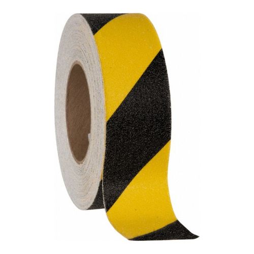 Main product image of 2" x 60' General Purpose Anti-Slip Vinyl Grit Tape (Black & Yellow), AGT260BY