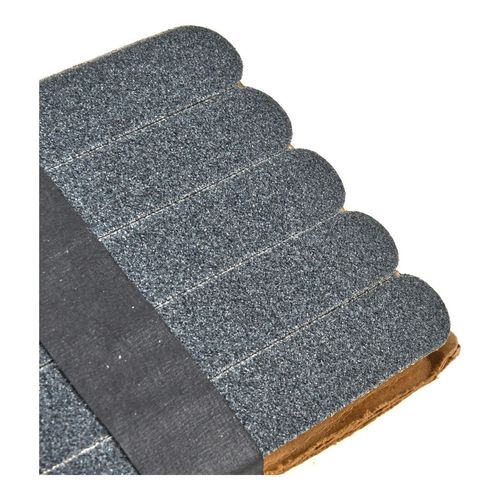 Main product image of 3/4" x 24" Pre-Cut Anti-Slip Vinyl Cleats, Black (50-Pack), AGT38