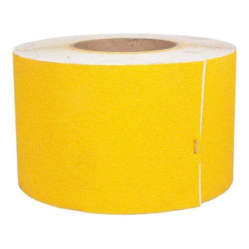 Main product image of 4" x 60' General Purpose Anti-Slip Vinyl Grit Tape (Yellow), AGT460Y