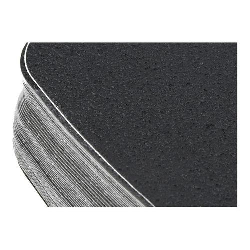 Main product image of 6" x 24" Pre-Cut Commercial Grade Anti-Slip Resilient Vinyl Cleats, Black (50-Pack), AST624B