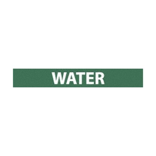 Main product image of Pipe Marker with Water Legend and No Graphic, B1276G