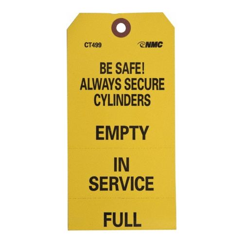 Main product image of Caution Unrippable Vinyl Accident Prevention Tag (100-Pack), CT499
