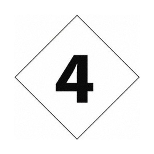 Main product image of 7" High Hazardous Material Label, DCN64