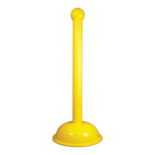 Main product image of 41" x 3" Free-Standing Warning Post (Yellow), HDS41Y