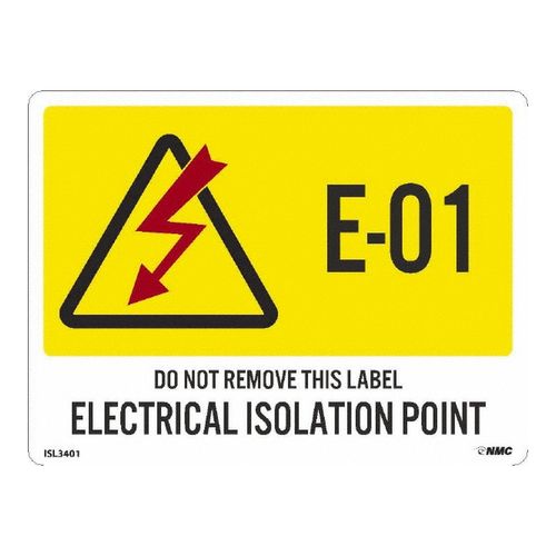 Main product image of 3" High Electrical & Energy Source Label (10-Pack), ISL3401