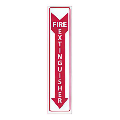 Main product image of 18" x 4" Fire Extinguisher Aluminum Fire Sign, M23FA