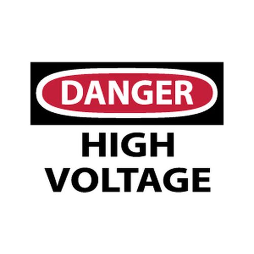 Main product image of 3" High Vinyl Accident Prevention Label, MSCD49AP