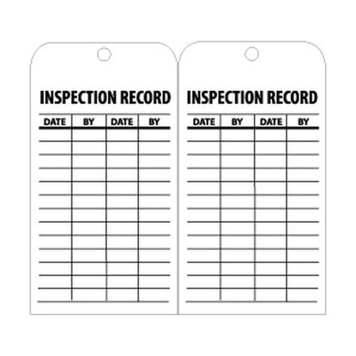 Main product image of 3" High Notice Unrippable Vinyl Inspection Tag, RPT112