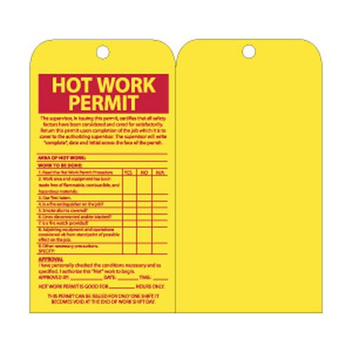 Main product image of 4" High Danger Unrippable Vinyl Accident Prevention Tag, RPT171