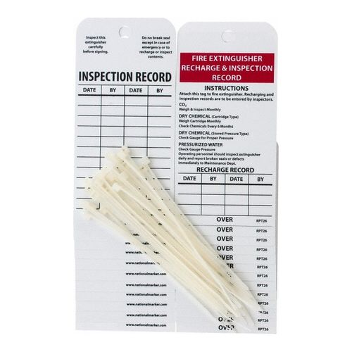 Main product image of 3" High Danger Unrippable Vinyl Inspection Tag, RPT26