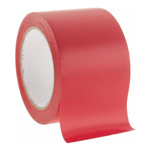 Main product image of 3" x 108' Smooth Surface Vinyl Safety Marking Tape (Red), T234