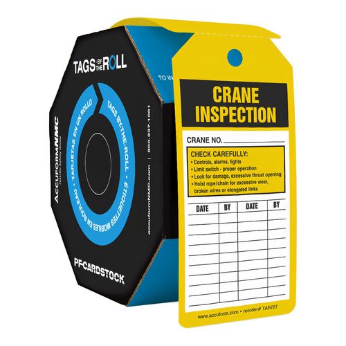 Main product image of 6-1/4" High Blank Synthetic Paper Inspection Tag, TAR707