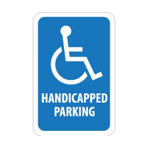 Main product image of 18" x 12" x 0.08" Handicapped Parking Sign, TM146J
