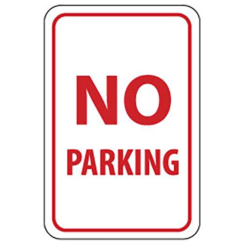 Main product image of 18" x 12" x 0.063" No Parking Sign, TM1H