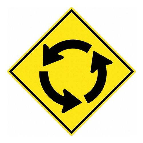 Main product image of 30" High Diamond Aluminum Traffic Control Sign, TM247K