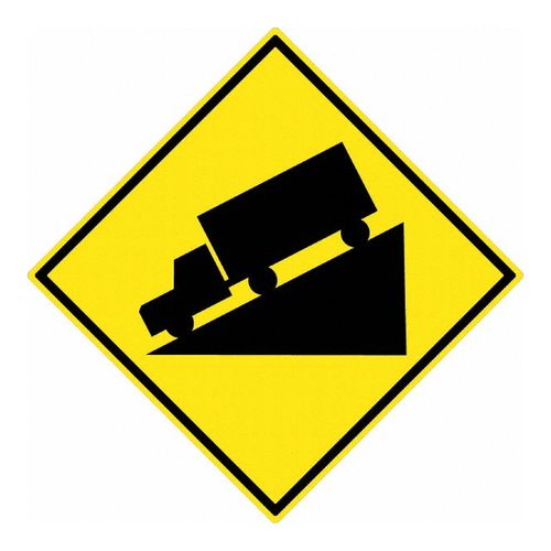 Main product image of 30" High Diamond Aluminum Traffic Control Sign, TM256K
