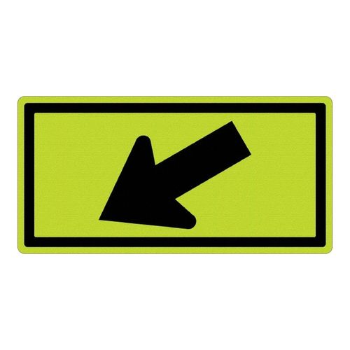 Main product image of 12" High Aluminum Traffic Control Sign, TM607DG