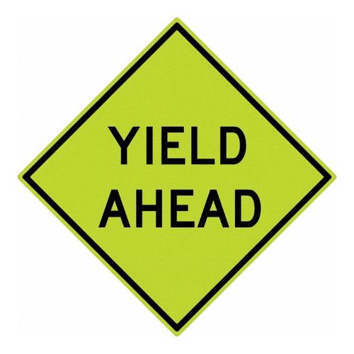 Main product image of 30" x 30" x 0.08" Yield Ahead Sign, TM610DG