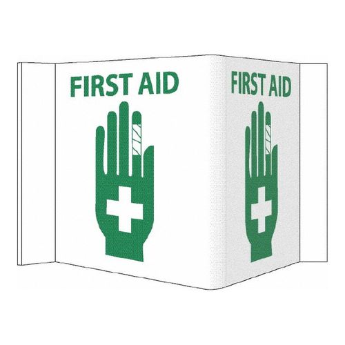 Main product image of First Aid Plastic Safety Sign, VS21W