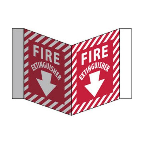 Main product image of 5-3/4" x 8-3/4" Acrylic Fire Extinguisher Sign, VS31W