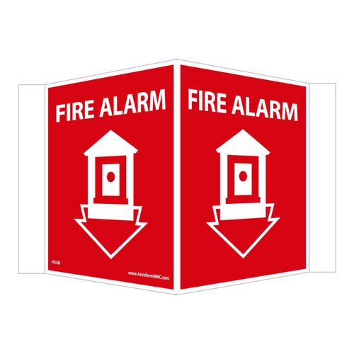 Main product image of Fire Alarm Acrylic Fire Sign, VS3R