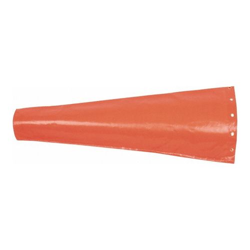 Main product image of 10" x 36" Laminated Vinyl Wind Sock (Fluorescent Orange), WS10